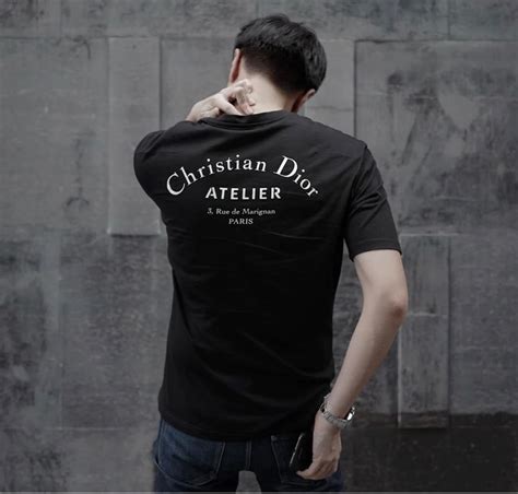 christian dior atelier shirt zwart|ecru christian atelier t shirt.